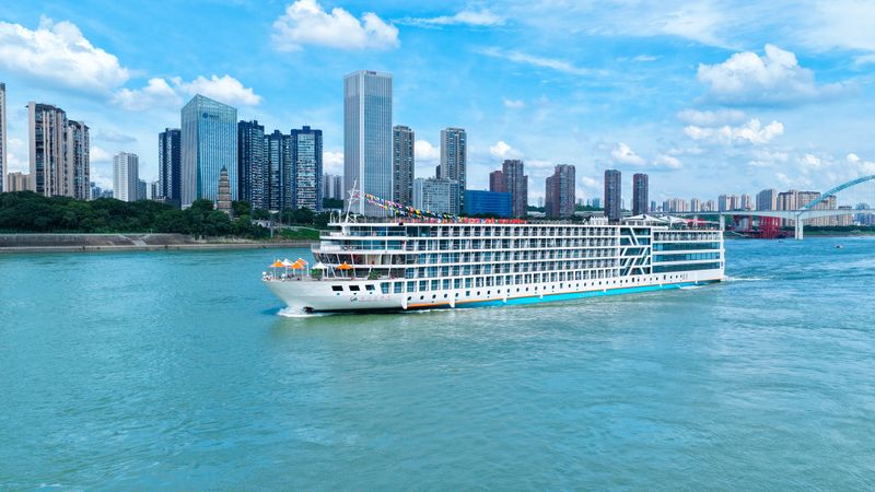 長江行極光號 Vista Aurora 江上航行實拍